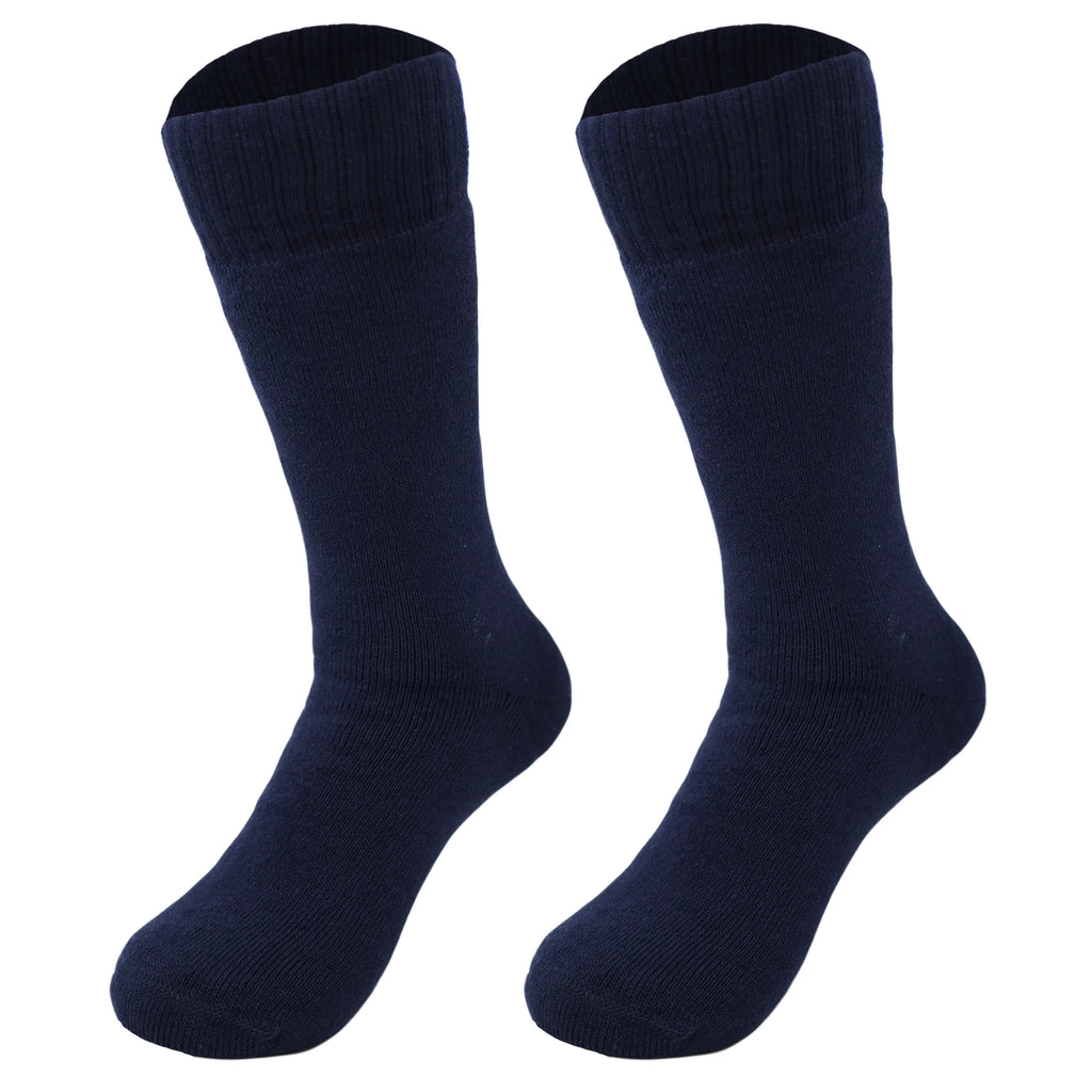 Men's Thermal Insulated Socks: Odor-Free, Seamless Toe, and Reinforced Heel (Fits Shoe Size 8-11.5)