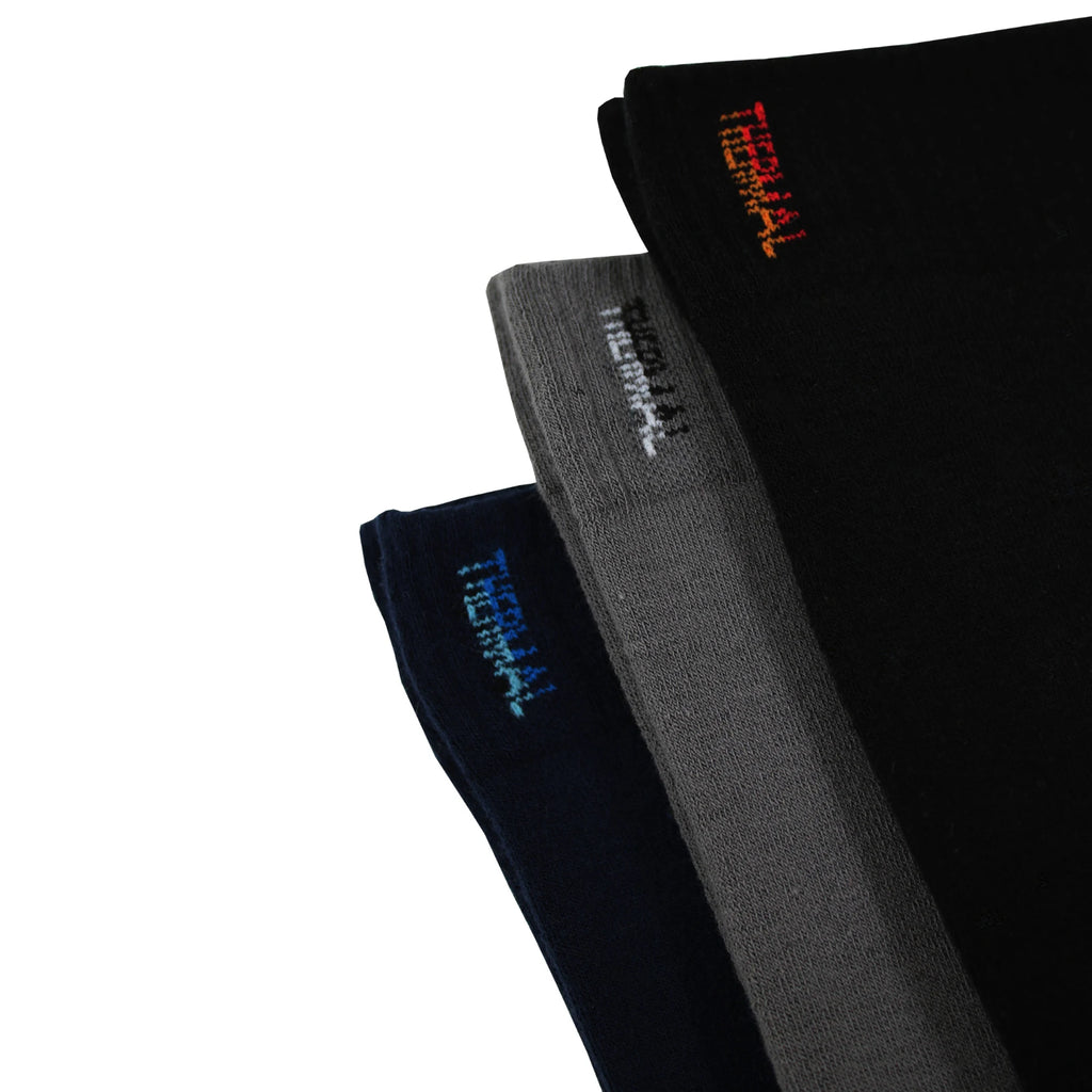 Men's Thermal Insulated Socks: Odor-Free, Seamless Toe, and Reinforced Heel (Fits Shoe Size 8-11.5)