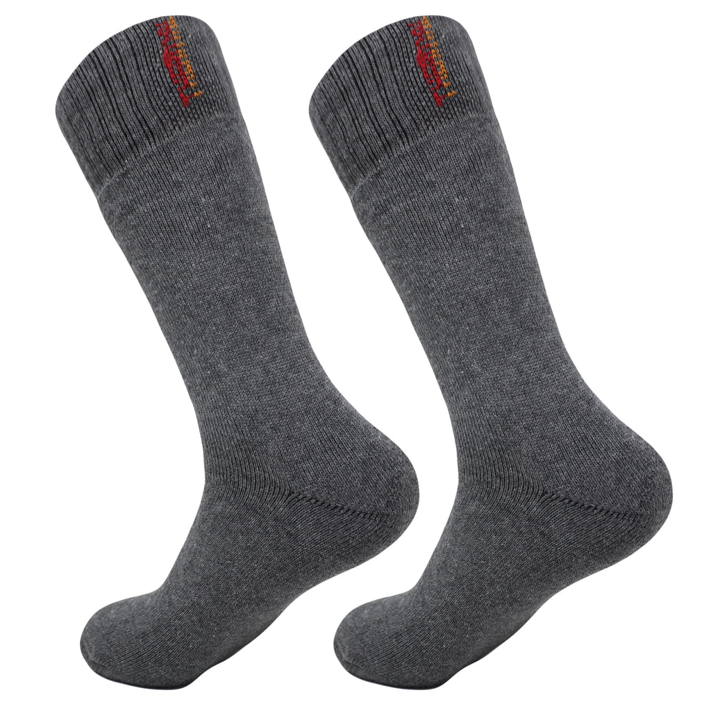 Men's Thermal Insulated Socks: Odor-Free, Seamless Toe, and Reinforced Heel (Fits Shoe Size 8-11.5)