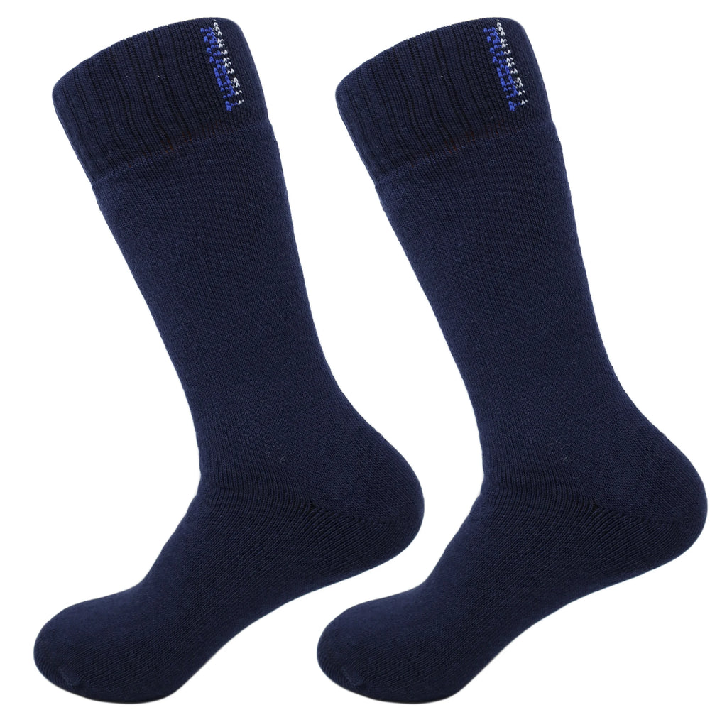 Men's Thermal Insulated Socks: Odor-Free, Seamless Toe, and Reinforced Heel (Fits Shoe Size 8-11.5)