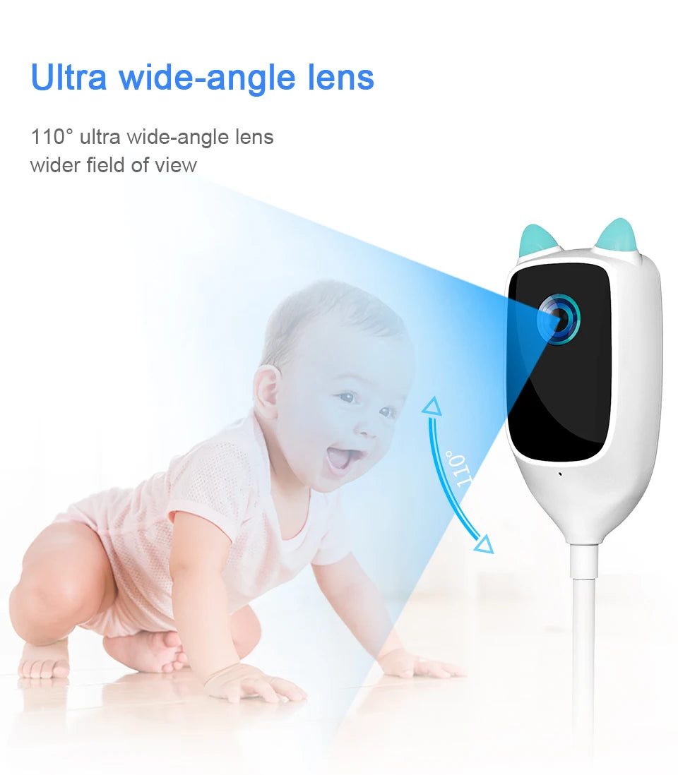 2K Smart Home Camera for Pets/Babies