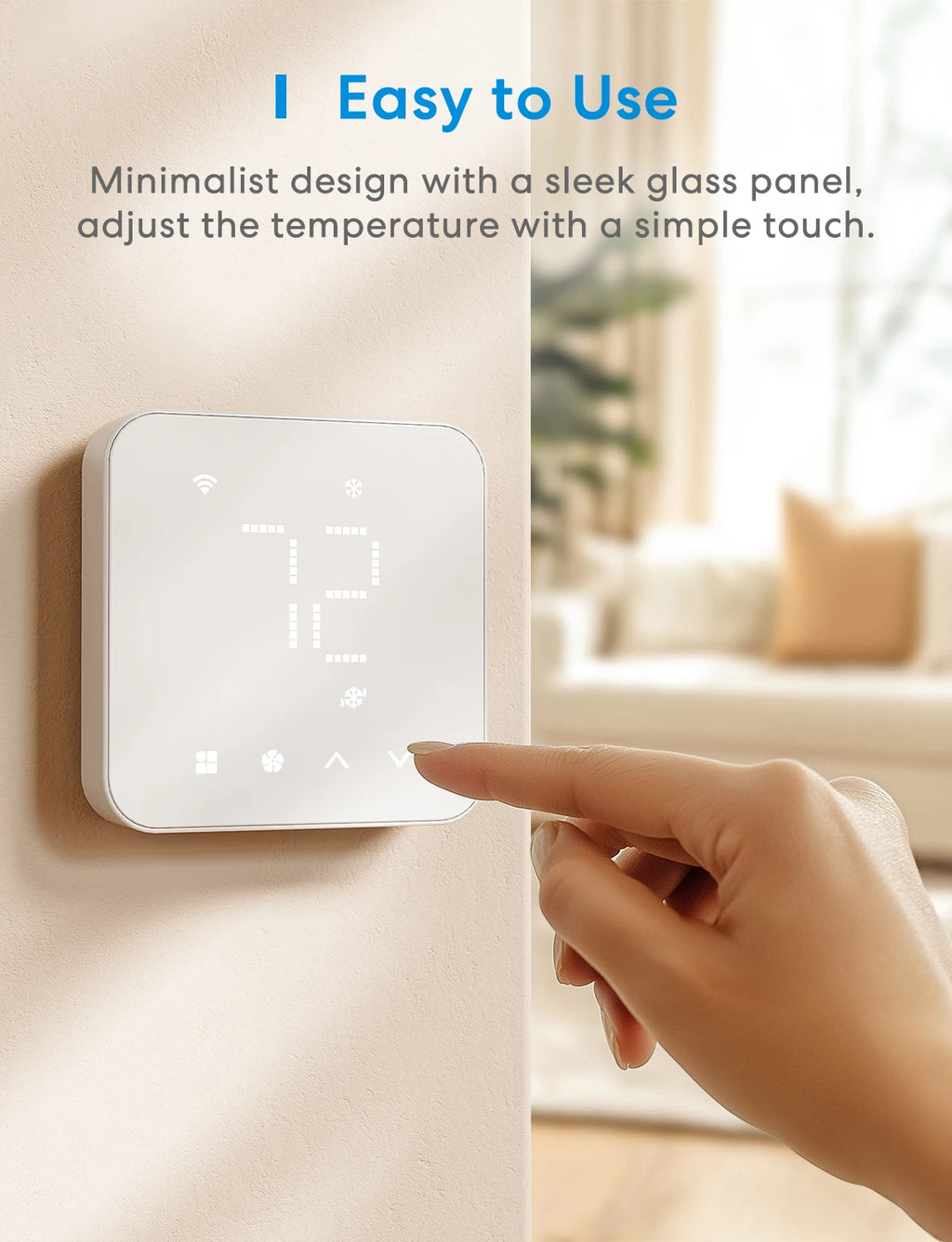 Universal Smart Wi-Fi Thermostat: Alexa & HomeKit Compatible
