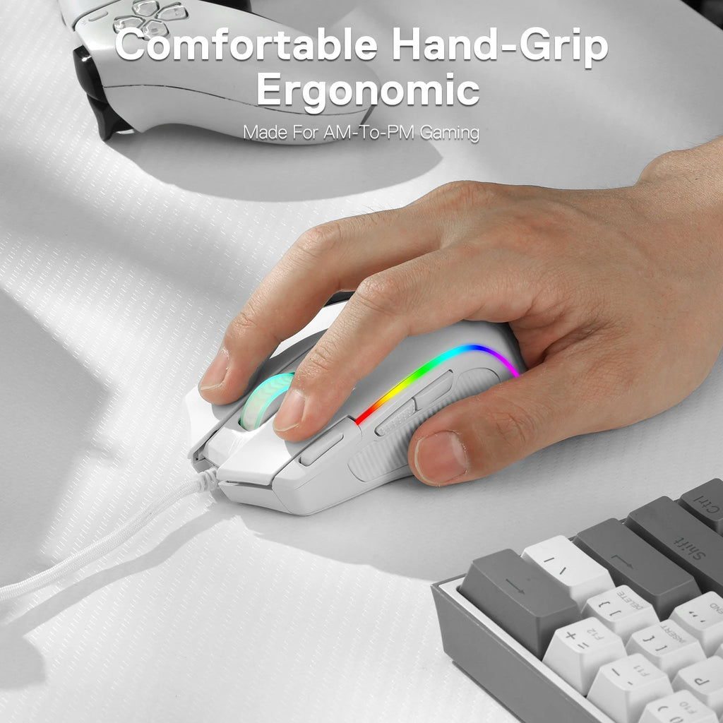 Wired Gaming Mouse with 11 Programmable Buttons