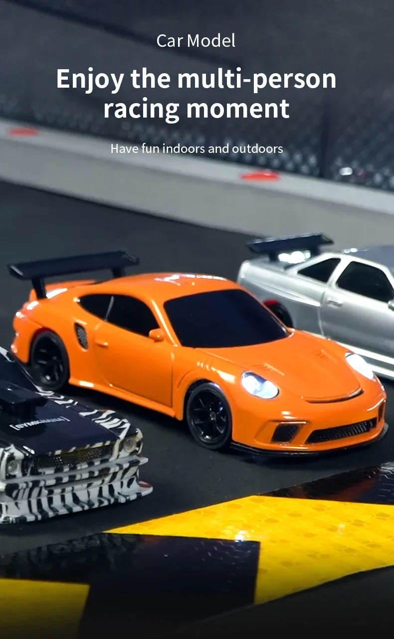 High-Speed 4WD RC Drifting Car (1:43 Scale)