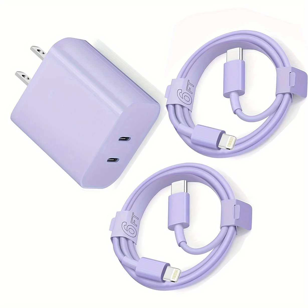 6 Feet Fast Charging Kit for iPhone 14/13/12/11/XS/XR