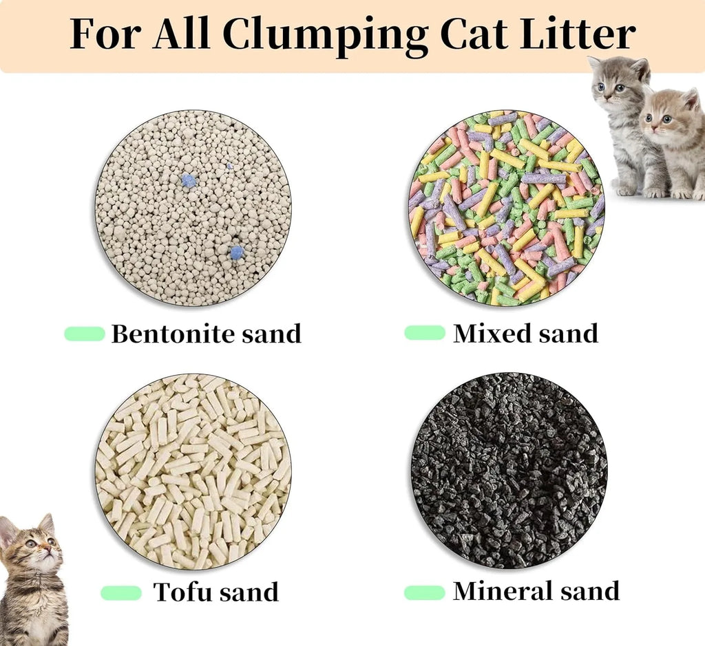 Self-Cleaning Litter Box for Multiple Cats: App-Controlled & Odor-Free