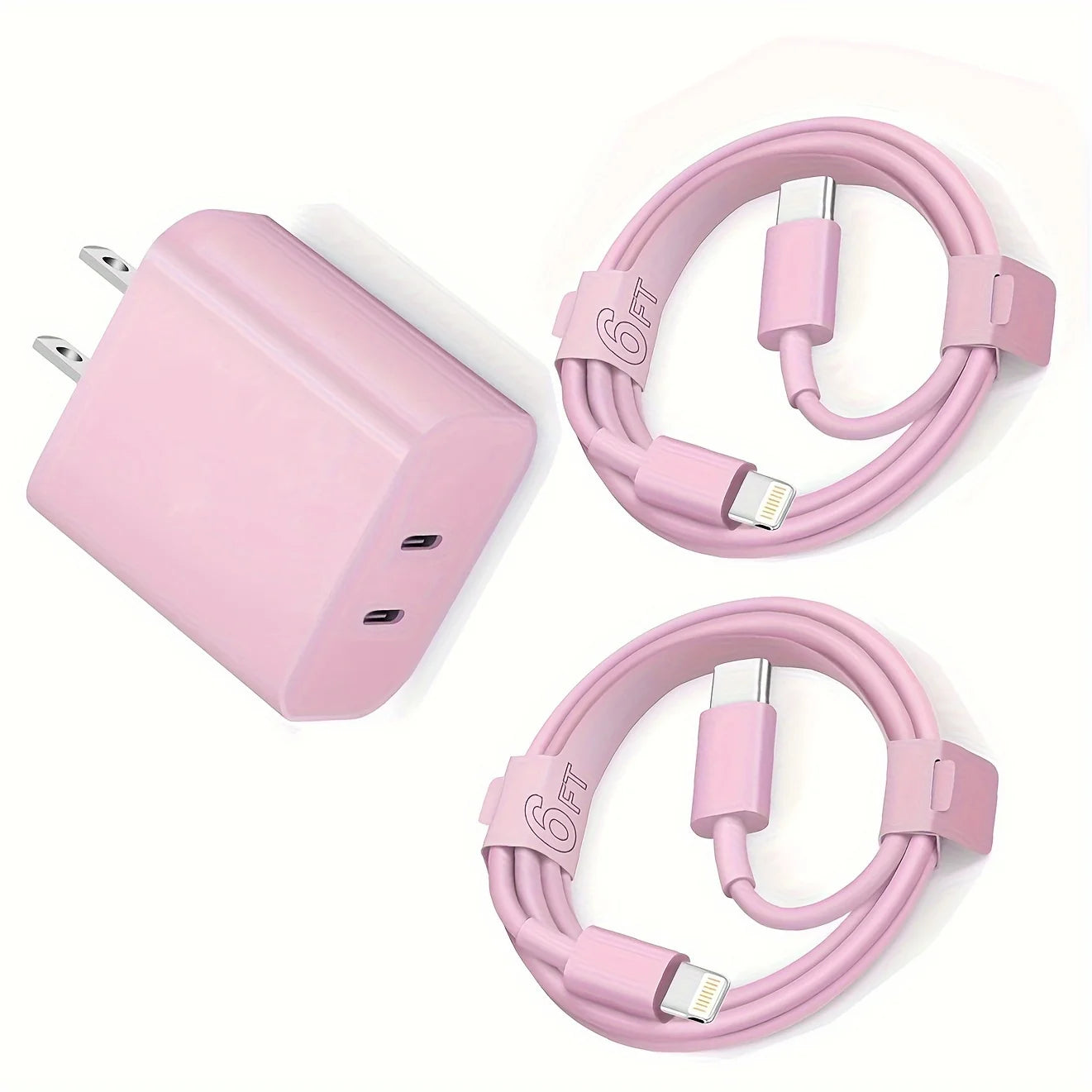 6 Feet Fast Charging Kit for iPhone 14/13/12/11/XS/XR