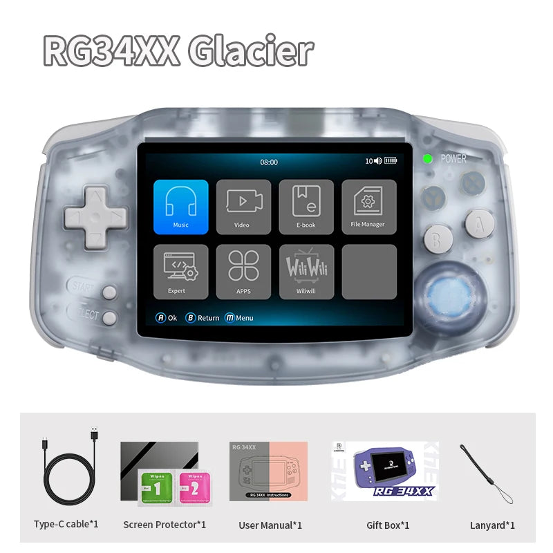 Linux Retro Handheld Console (WiFi, Bluetooth, HD TV Out)