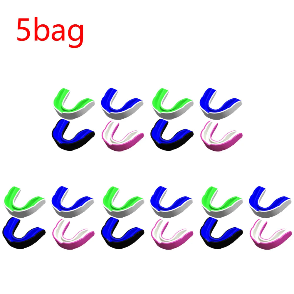 4-Pack Sports Mouthguards for Taekwondo, Boxing & Football