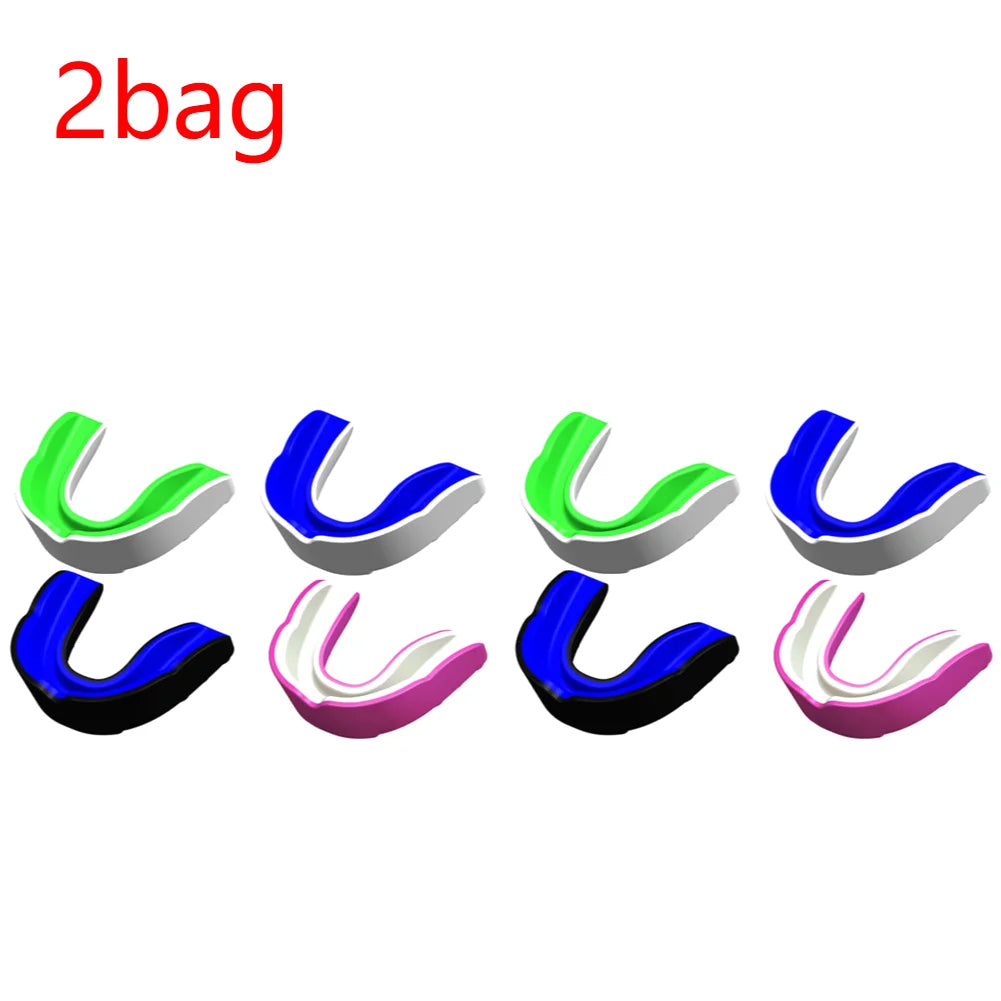 4-Pack Sports Mouthguards for Taekwondo, Boxing & Football