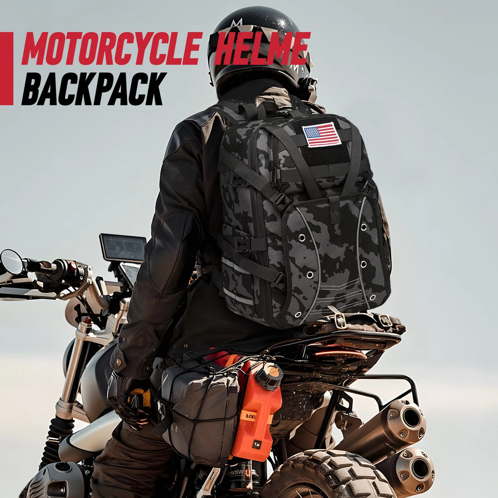 Large Capacity Helmet & Gear Backpack