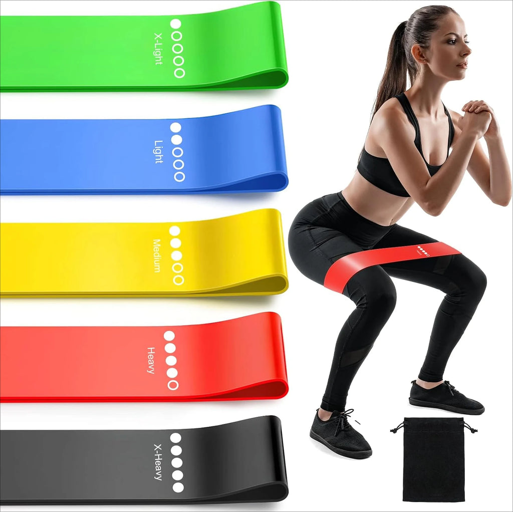 Resistance Loop Bands for Exercise, Therapy & Stretching