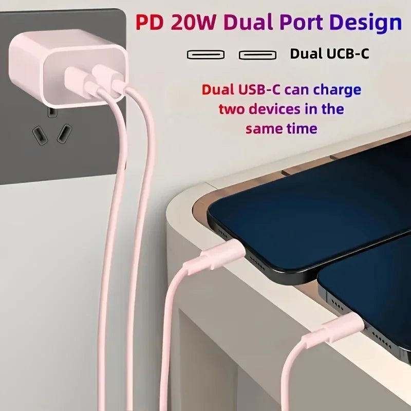 6 Feet Fast Charging Kit for iPhone 14/13/12/11/XS/XR