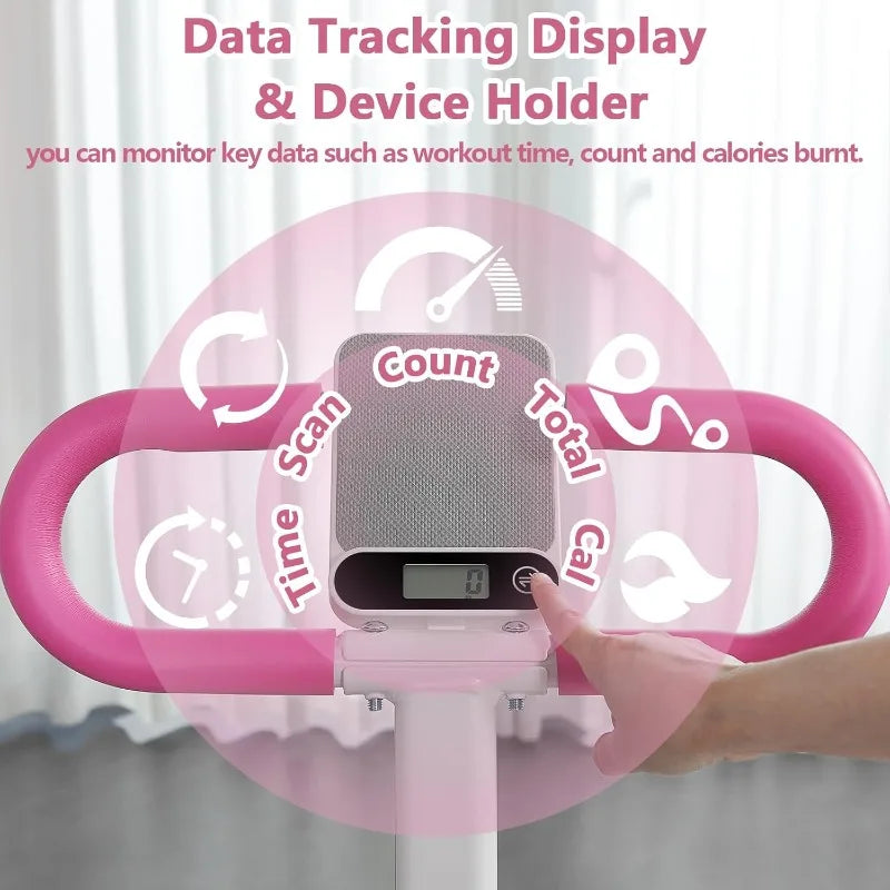 Home Stair Stepper & Climber for Cardio Workout with Adjustable Handlebars