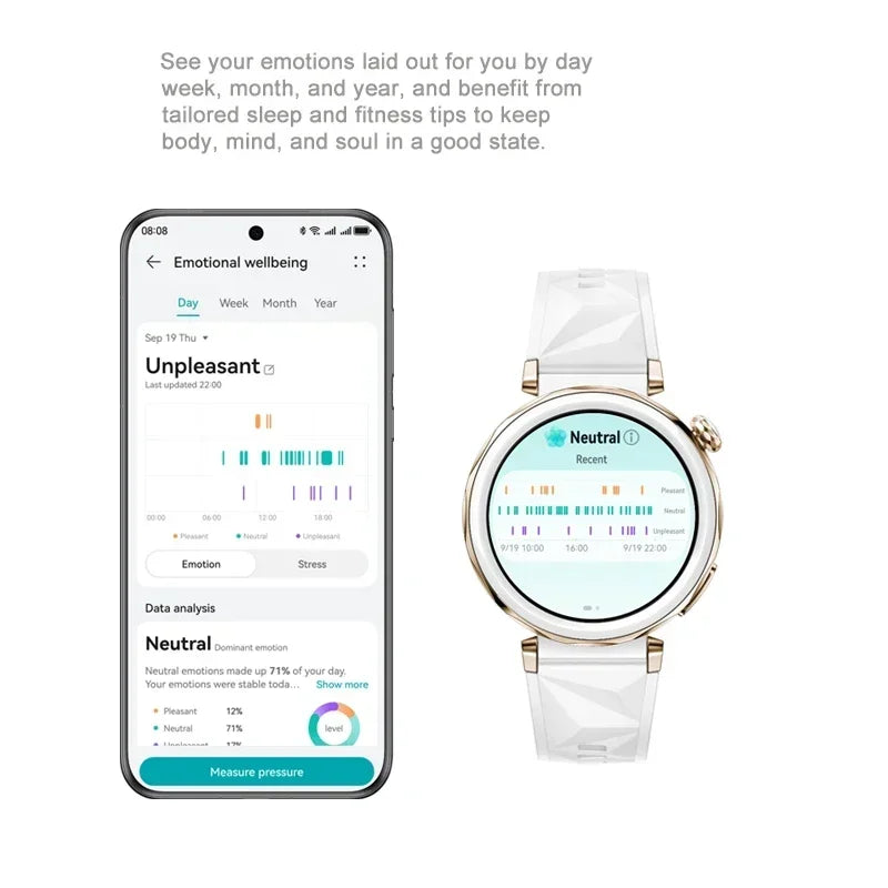 Smartwatch: 14-Day Battery, Pro Sports & Health Tracking