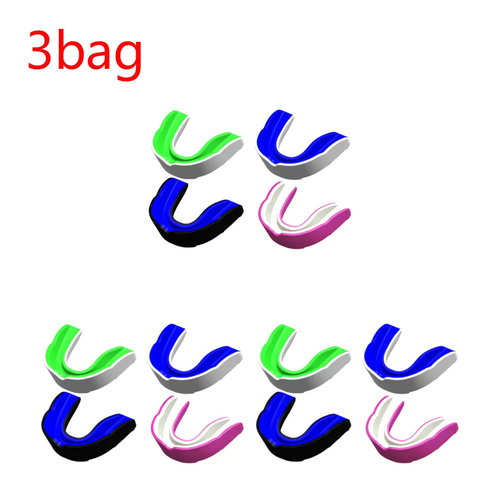 4-Pack Sports Mouthguards for Taekwondo, Boxing & Football