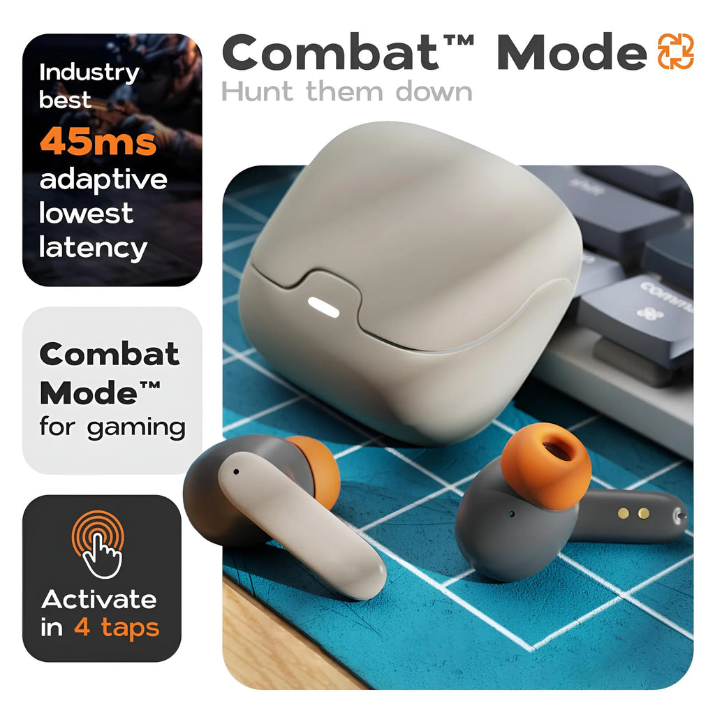 Wireless Earbuds: Gaming Mode, Noise Reduction & Fast Charging