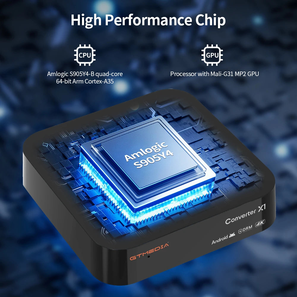 X1 Android TV Box: 4K ATSC 3.0 Tuner with Dual Wi-Fi