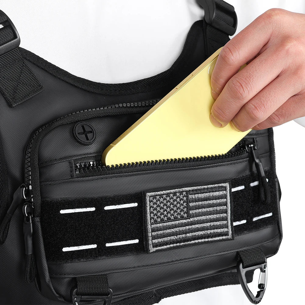 Large Capacity Reflective Running Vest for Men & Women