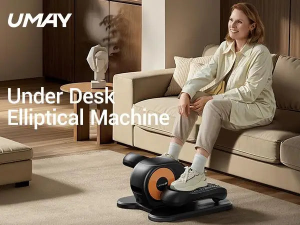 Compact Seated Elliptical for Seniors (Electric & Remote-Controlled)