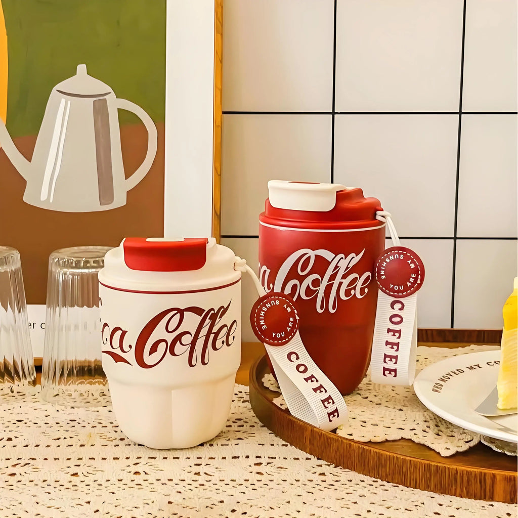 Double-Wall Vacuum Insulated Travel Mug: Keeps Drinks Hot & Cold All Day