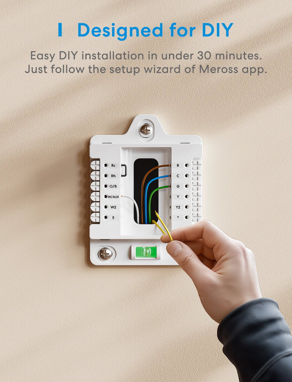 Universal Smart Wi-Fi Thermostat: Alexa & HomeKit Compatible