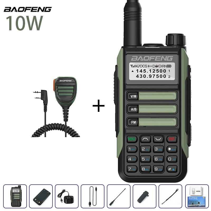 High-Power Dual-Band Two-Way Radio for Long-Range Use