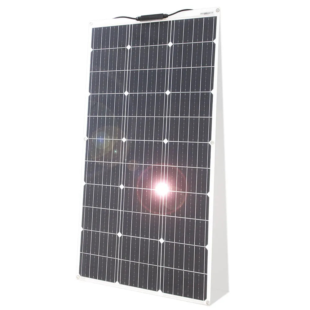 Flexible 12V Solar Panel Kit for RV & Camping (100W/200W)