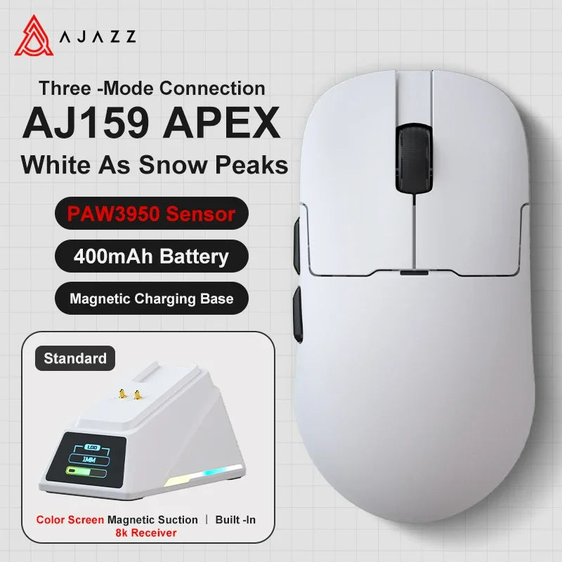 Lightweight  Wireless Office/Gaming Mouse compatible with PC and MAC.