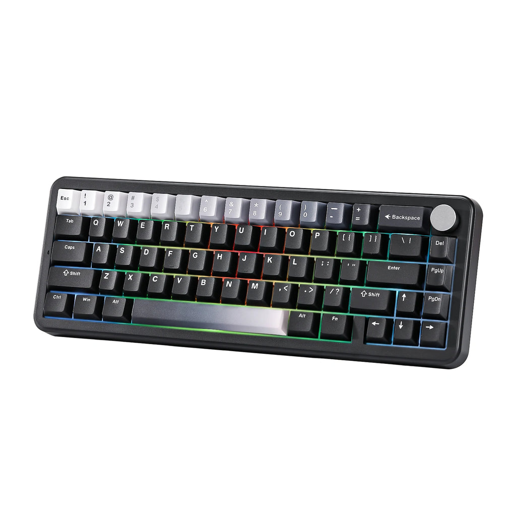 Wireless Mechanical Gaming Keyboard with Hot Swap and compatible with Windows/Mac