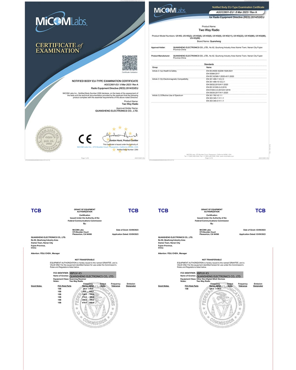 5W Dual-Band Two-Way Radio Walkie Talkie with USB-C Charging and NOAA Weather