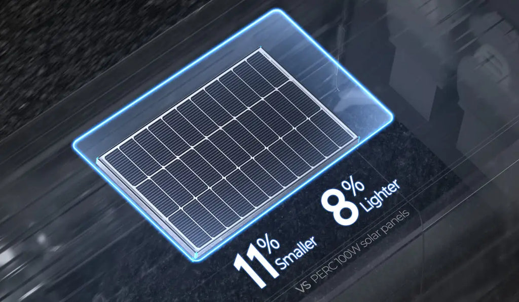 Efficient 100-Watt Solar Panel (12V) for RV/Marine/Rooftop