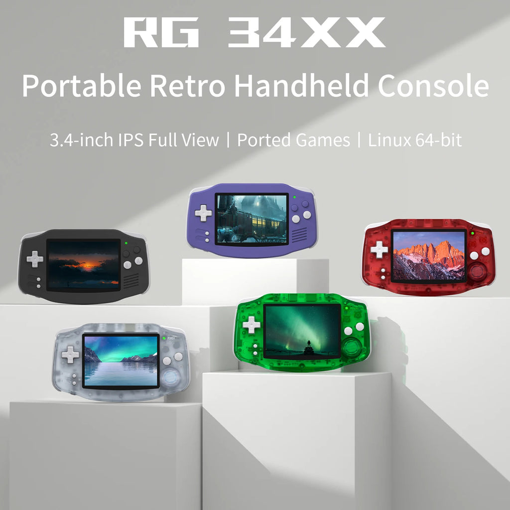 Linux Retro Handheld Console (WiFi, Bluetooth, HD TV Out)