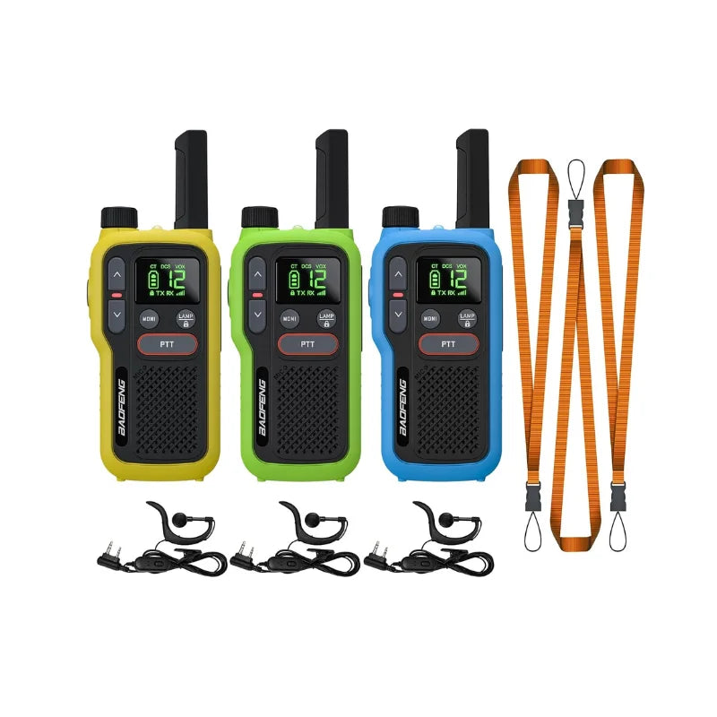 License-Free Walkie Talkies for All Ages: Rechargeable & Long Range