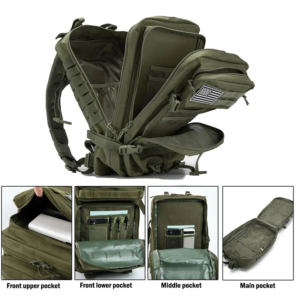 45L Multi-Purpose Tactical Backpack
