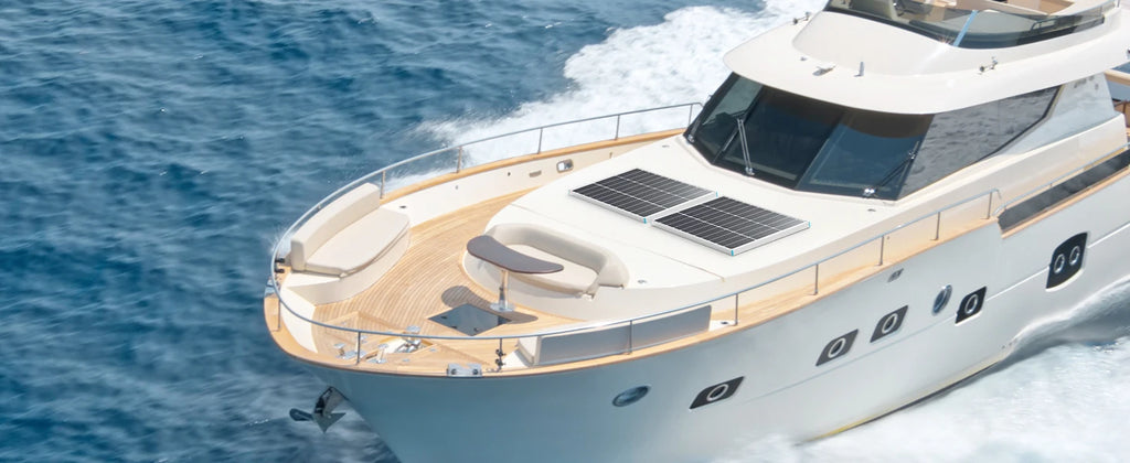 Efficient 100-Watt Solar Panel (12V) for RV/Marine/Rooftop