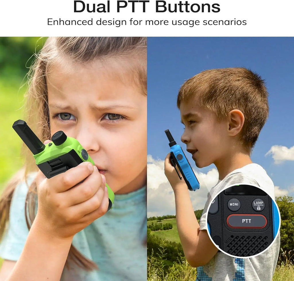 License-Free Walkie Talkies for All Ages: Rechargeable & Long Range