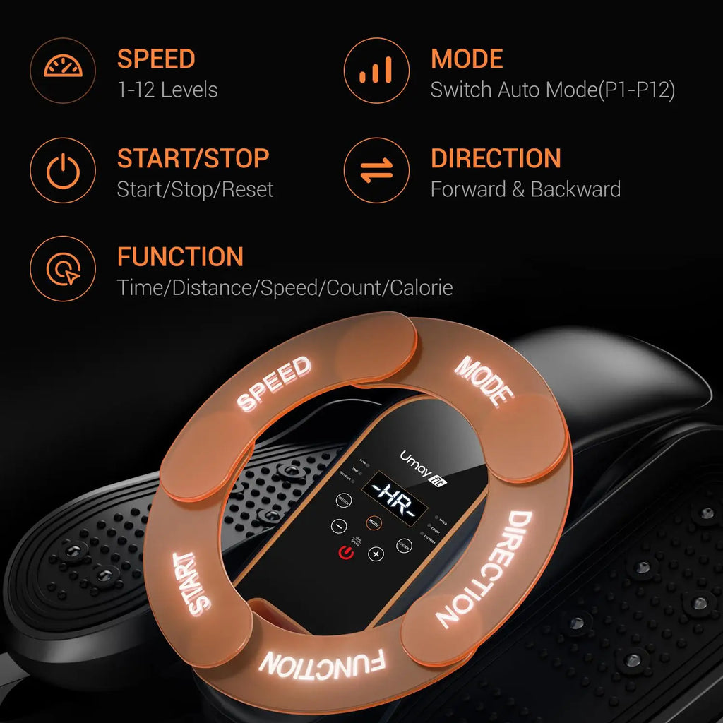 Compact Seated Elliptical for Seniors (Electric & Remote-Controlled)