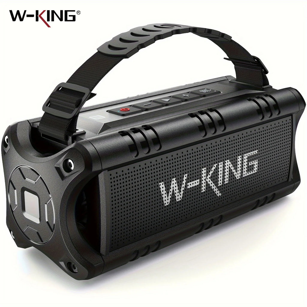 Durable Portable Outdoor Bluetooth Speaker: 30W Loud Sound, Waterproof, and a 24-Hour Battery