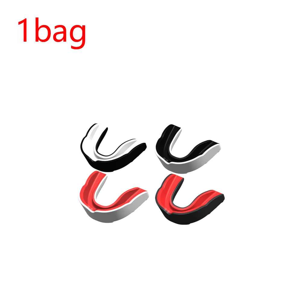 4-Pack Sports Mouthguards for Taekwondo, Boxing & Football