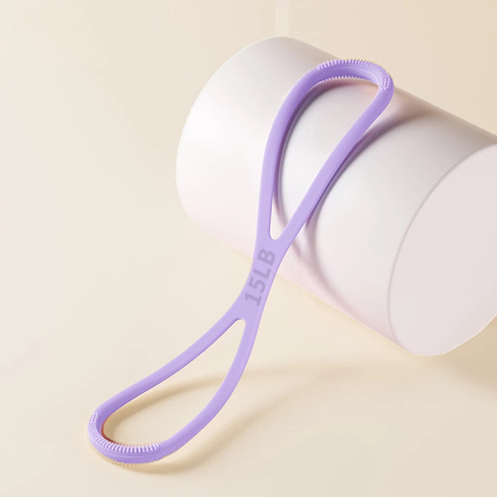 8-Shaped Resistant Pull Ropes for Home Fitness