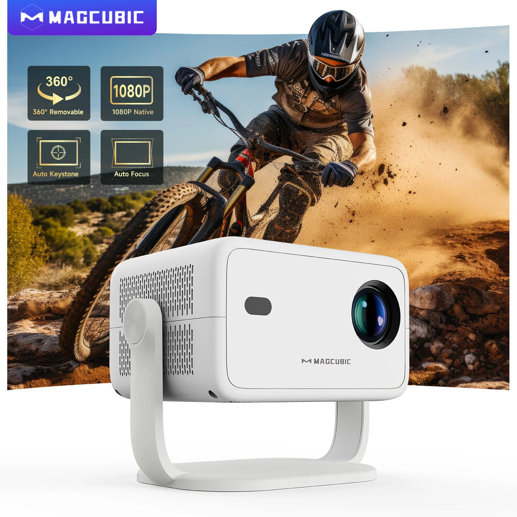 4K Projector Home Cinema Auto Focus and Portable for the Outdoors