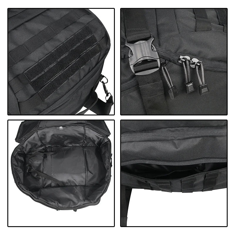 Tactical Duffle Bag (30L-80L): Ideal for Gym, Travel & Outdoors