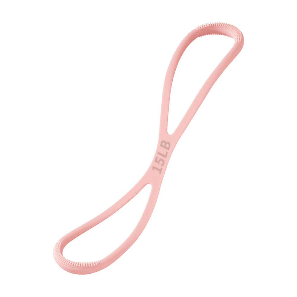 8-Shaped Resistant Pull Ropes for Home Fitness