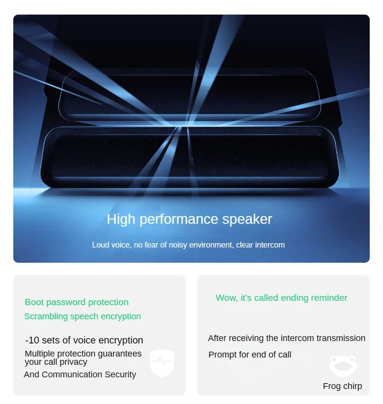 5W Dual-Band Two-Way Radio Walkie Talkie with USB-C Charging and NOAA Weather