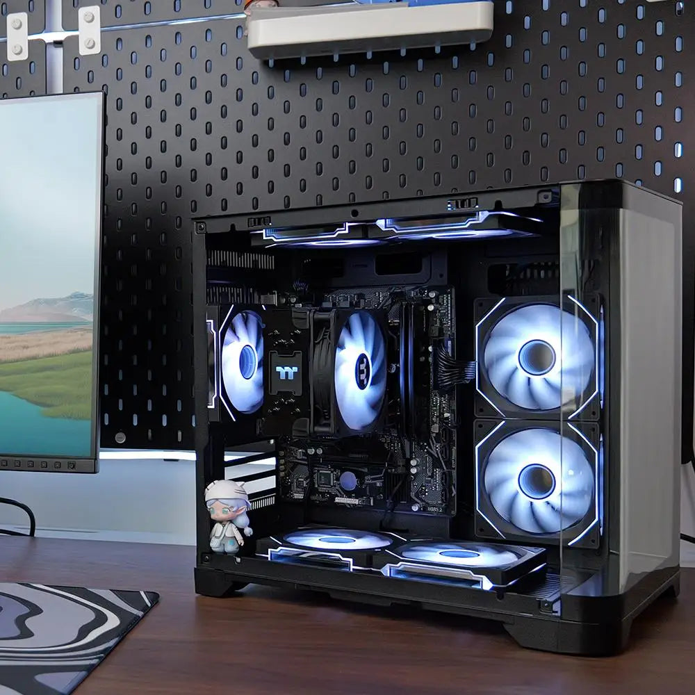 Gaming Desktop: Ryzen 5 5600GT, 16GB DDR4, 1TB NVMe SSD, Windows 11, ARGB
