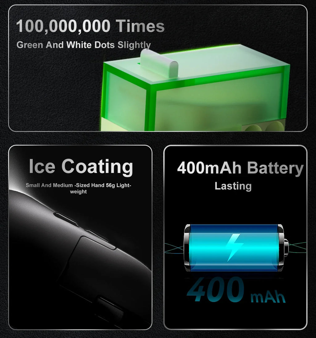 Lightweight  Wireless Office/Gaming Mouse compatible with PC and MAC.