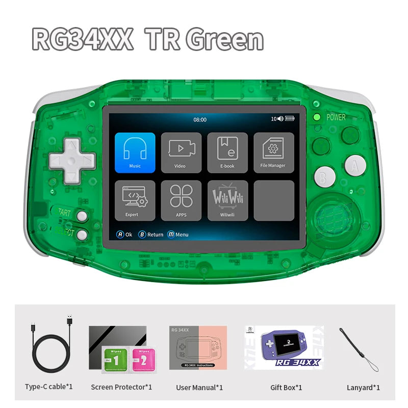 Linux Retro Handheld Console (WiFi, Bluetooth, HD TV Out)
