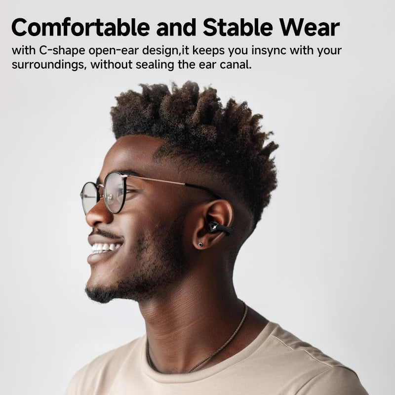 Wireless Ear Clip Earphones: Sport, Open-Ear & Dual-Connect