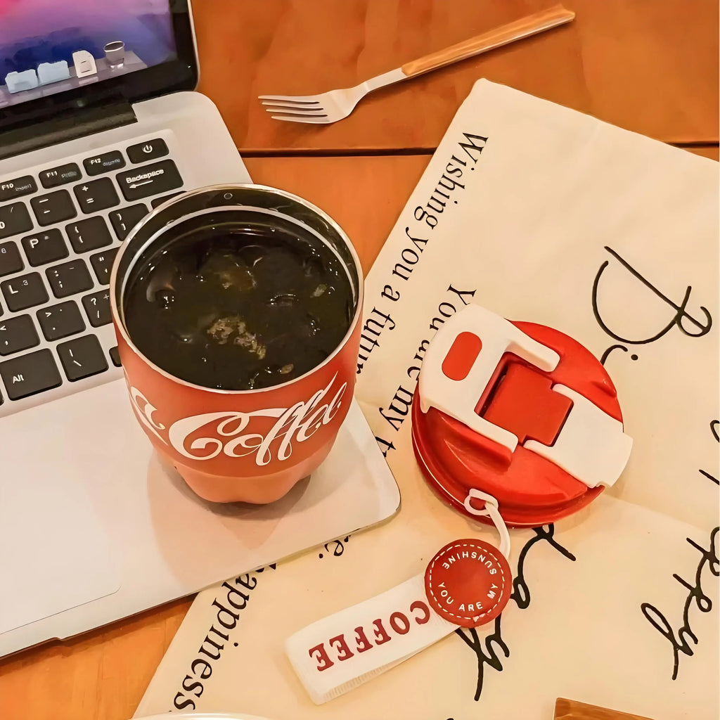 Double-Wall Vacuum Insulated Travel Mug: Keeps Drinks Hot & Cold All Day